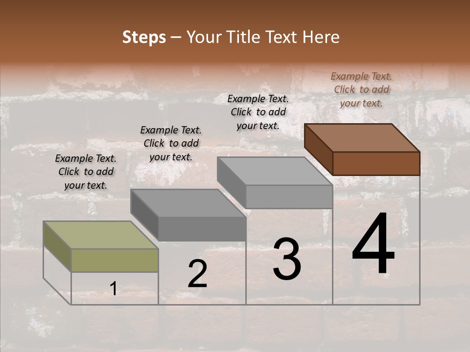 Textured Grunge Decoration PowerPoint Template