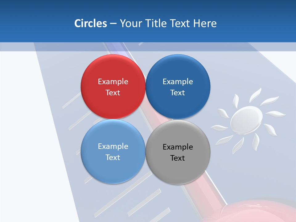 Render Medicine Snowflake PowerPoint Template