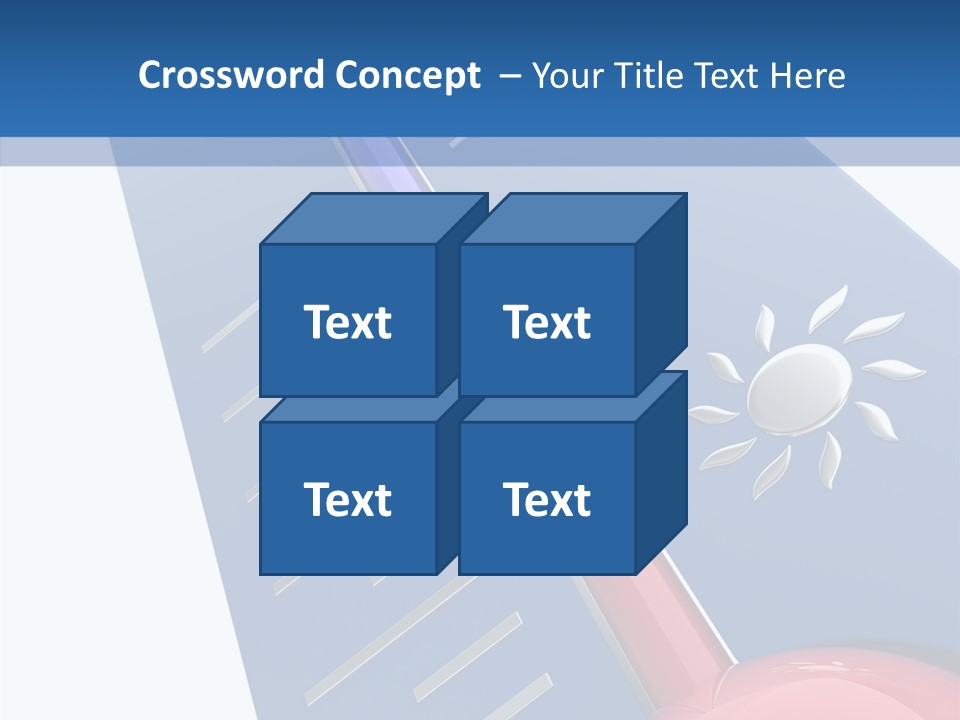 Render Medicine Snowflake PowerPoint Template