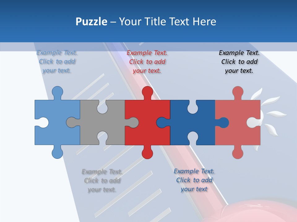 Render Medicine Snowflake PowerPoint Template