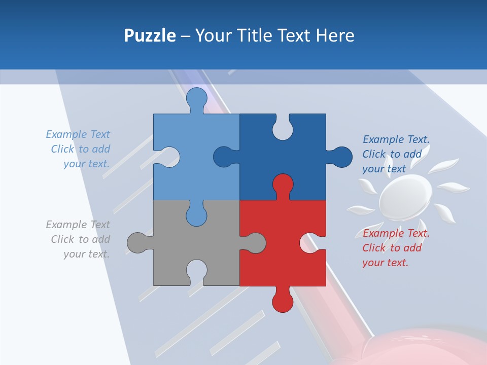 Render Medicine Snowflake PowerPoint Template