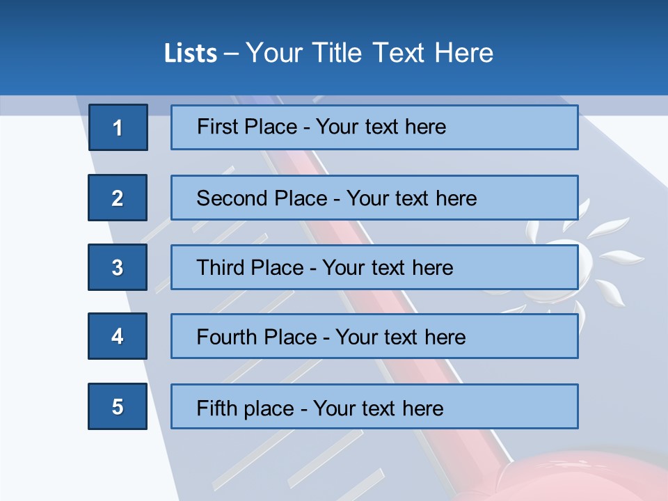 Render Medicine Snowflake PowerPoint Template