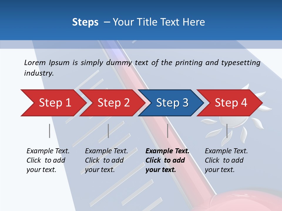 Render Medicine Snowflake PowerPoint Template