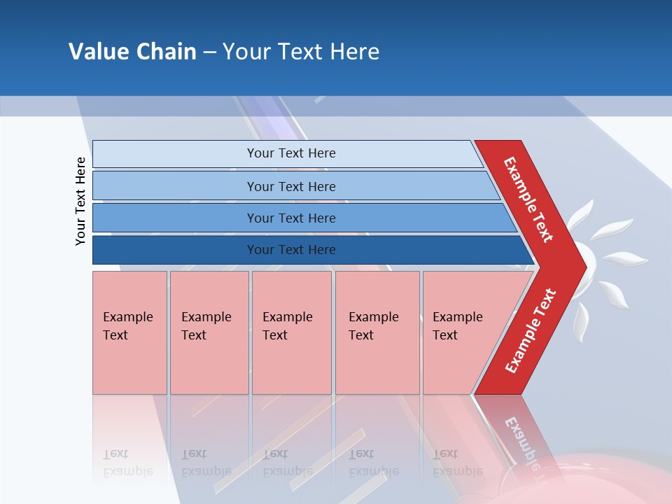 Render Medicine Snowflake PowerPoint Template