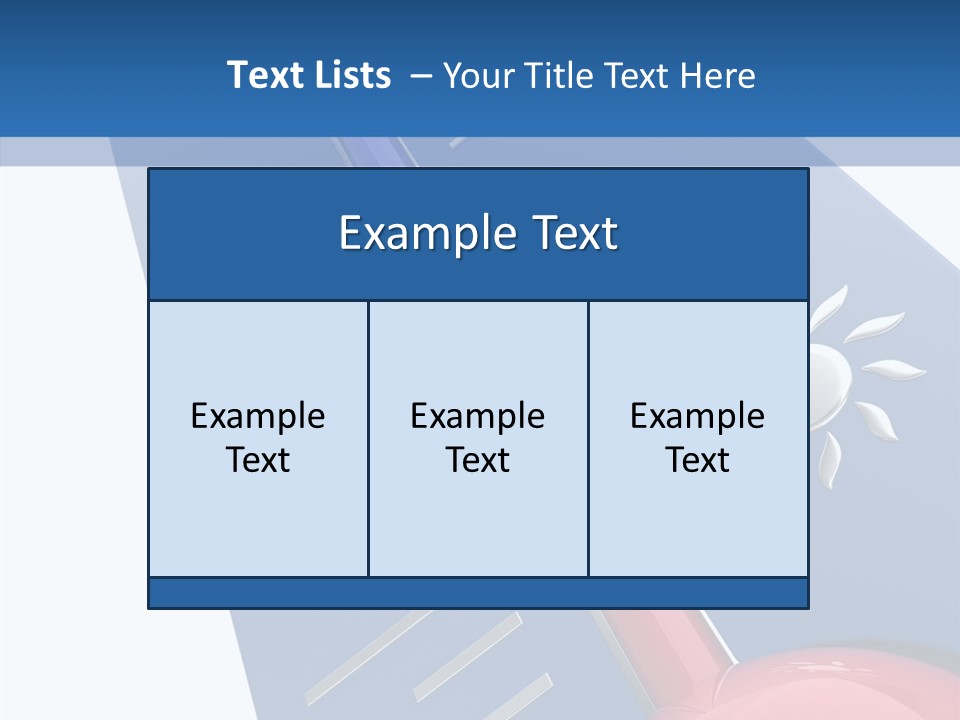Render Medicine Snowflake PowerPoint Template