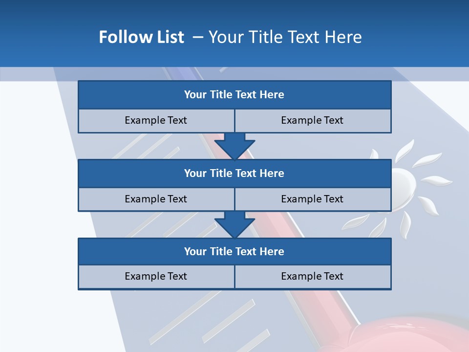 Render Medicine Snowflake PowerPoint Template