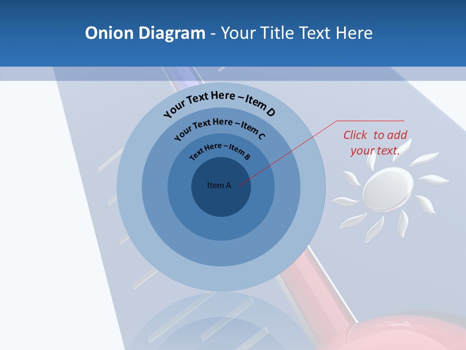 Render Medicine Snowflake PowerPoint Template