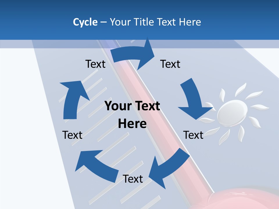 Render Medicine Snowflake PowerPoint Template