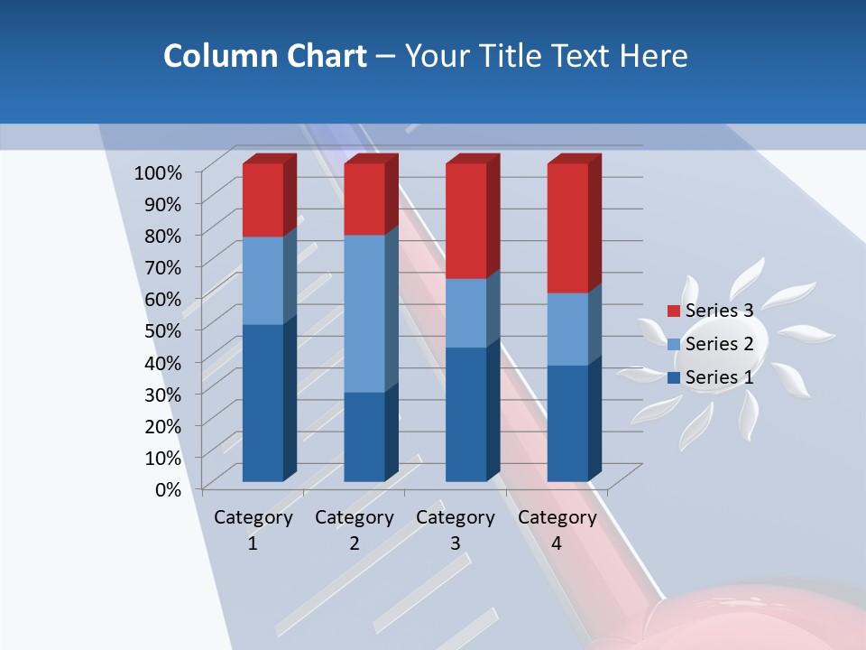 Render Medicine Snowflake PowerPoint Template