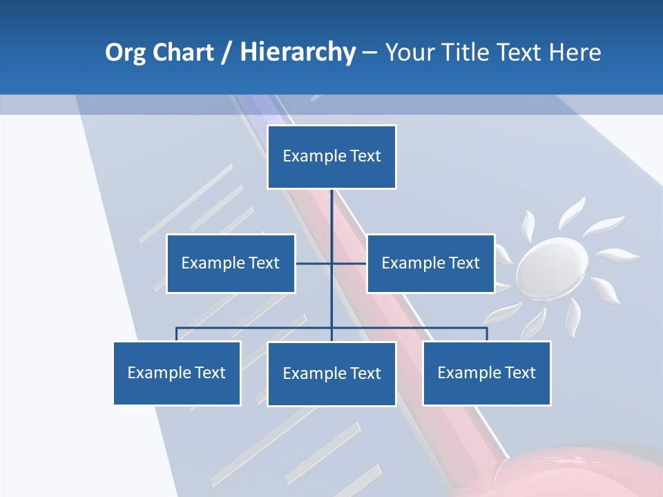 Render Medicine Snowflake PowerPoint Template
