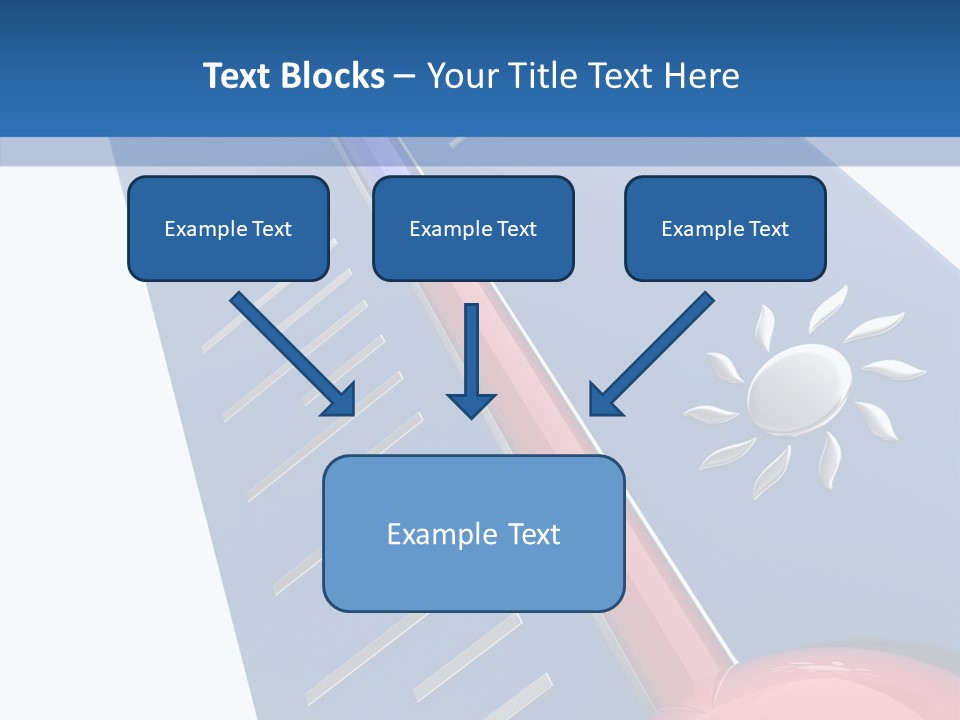 Render Medicine Snowflake PowerPoint Template