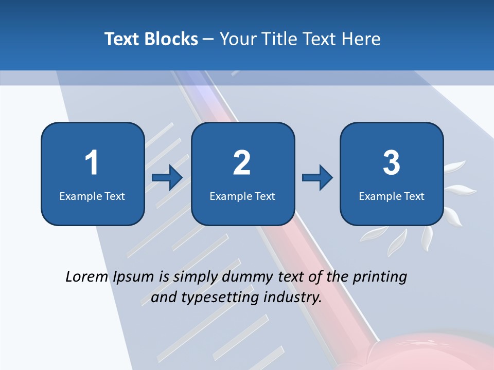Render Medicine Snowflake PowerPoint Template