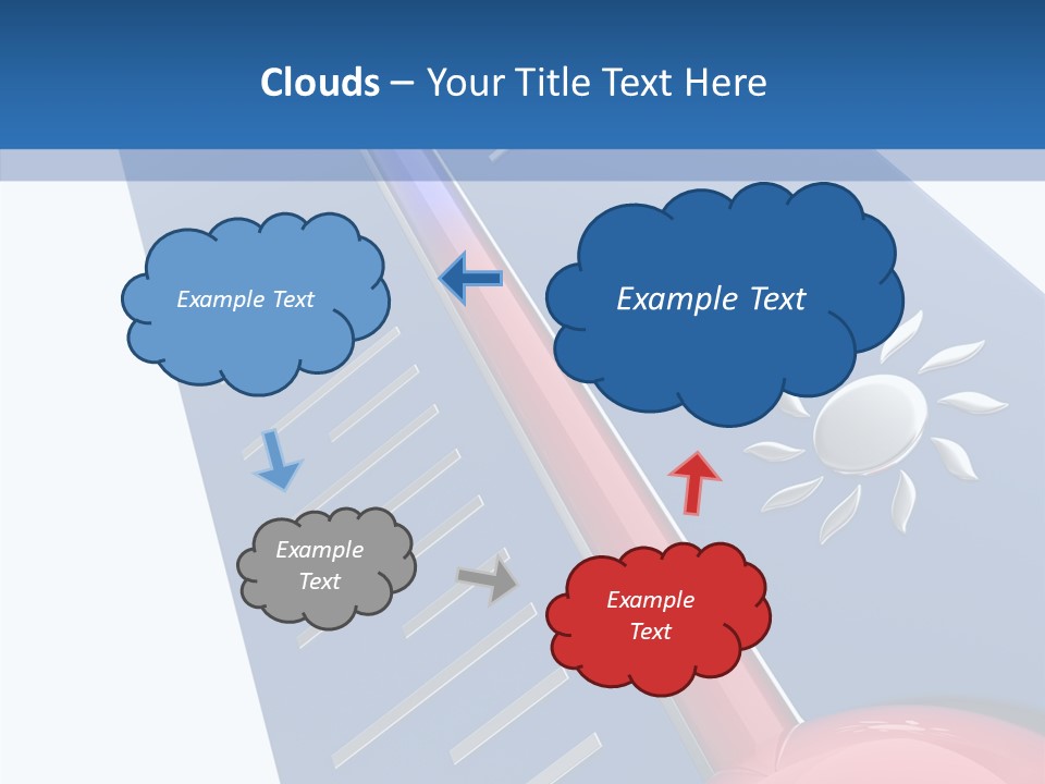 Render Medicine Snowflake PowerPoint Template