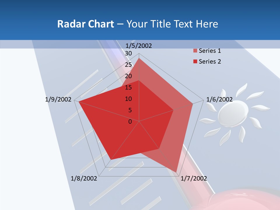 Render Medicine Snowflake PowerPoint Template