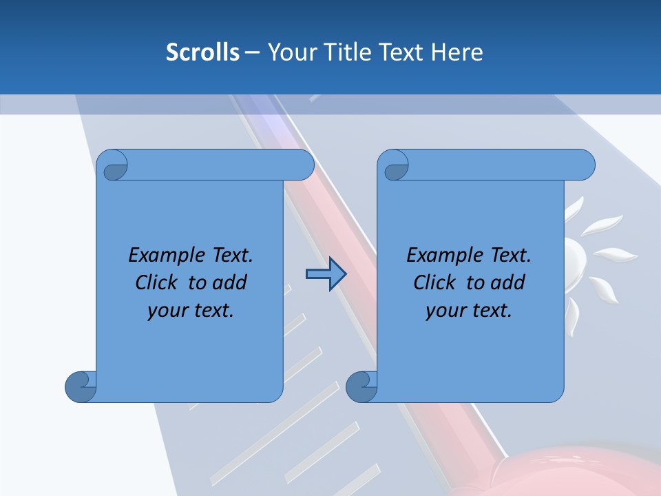 Render Medicine Snowflake PowerPoint Template
