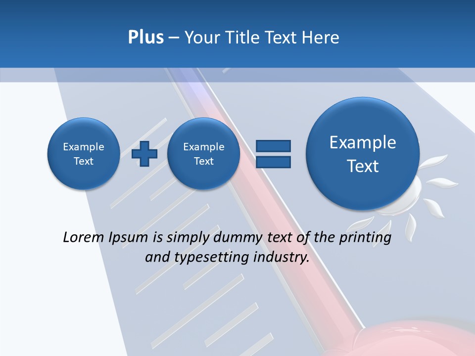 Render Medicine Snowflake PowerPoint Template