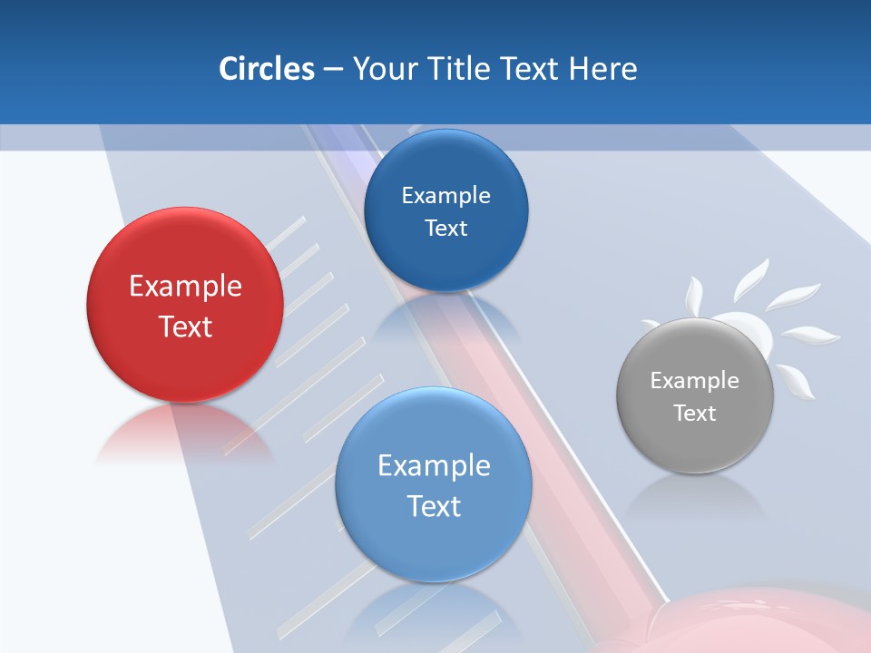 Render Medicine Snowflake PowerPoint Template