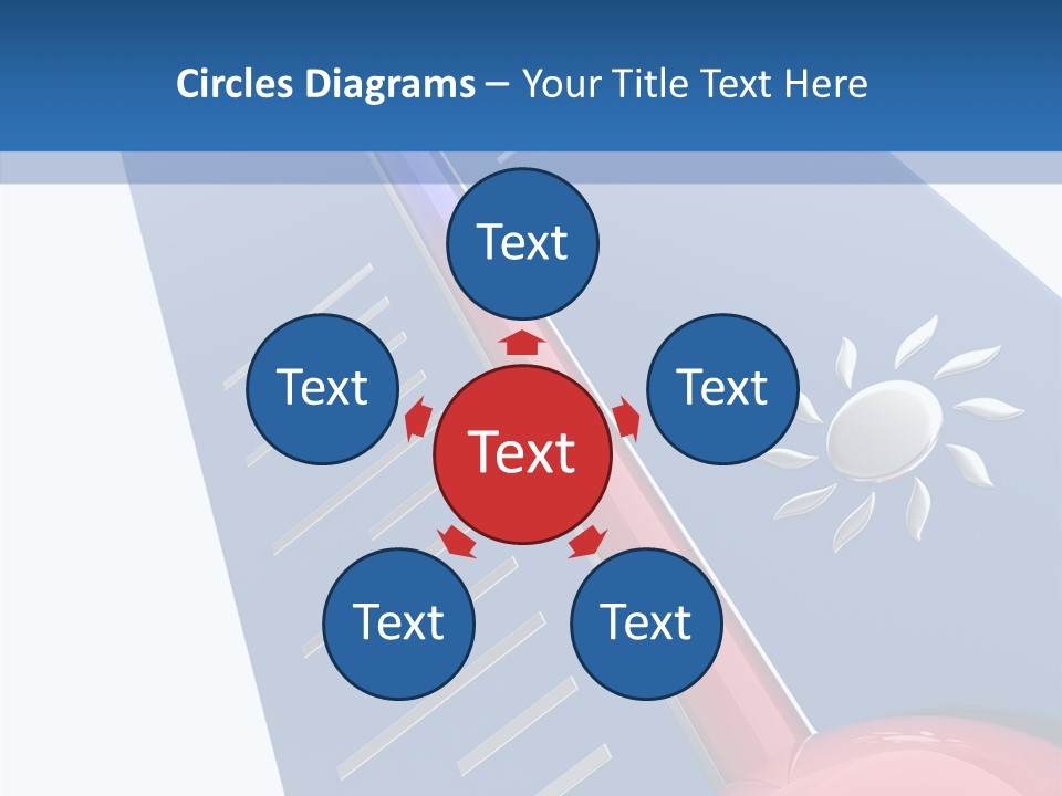 Render Medicine Snowflake PowerPoint Template
