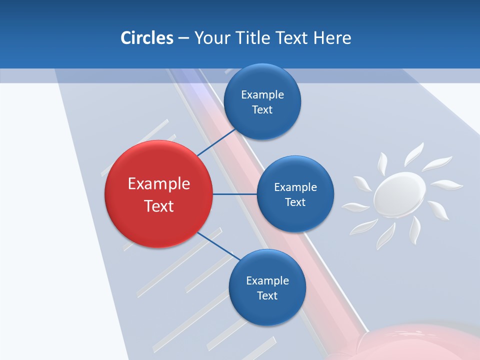 Render Medicine Snowflake PowerPoint Template