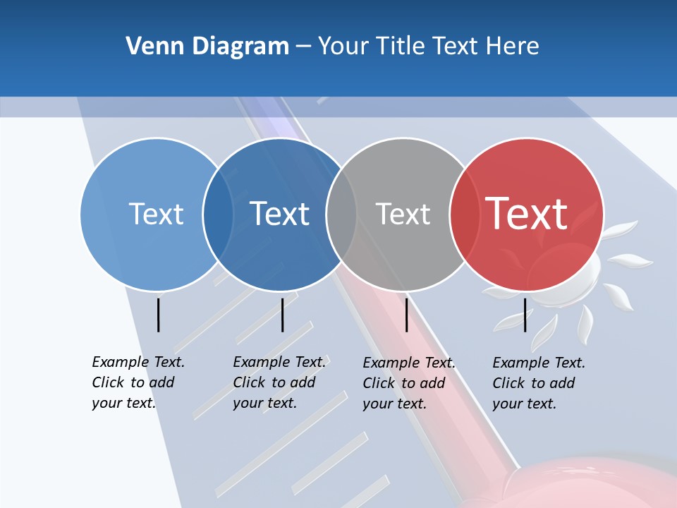 Render Medicine Snowflake PowerPoint Template