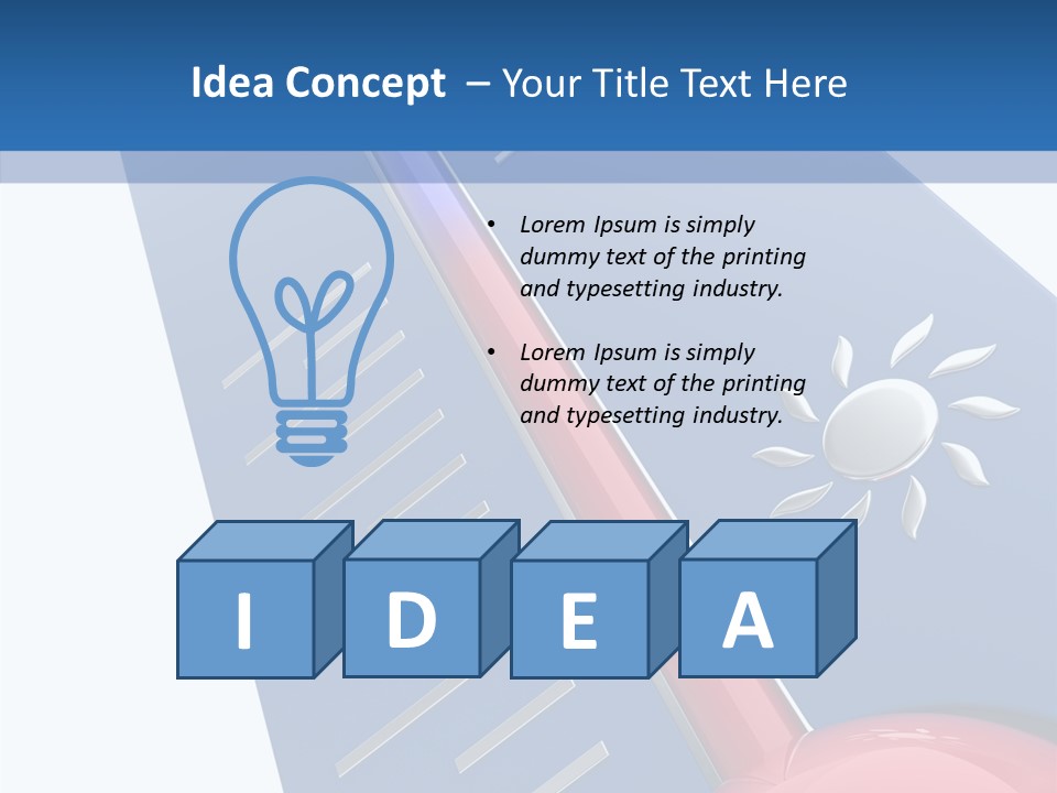 Render Medicine Snowflake PowerPoint Template