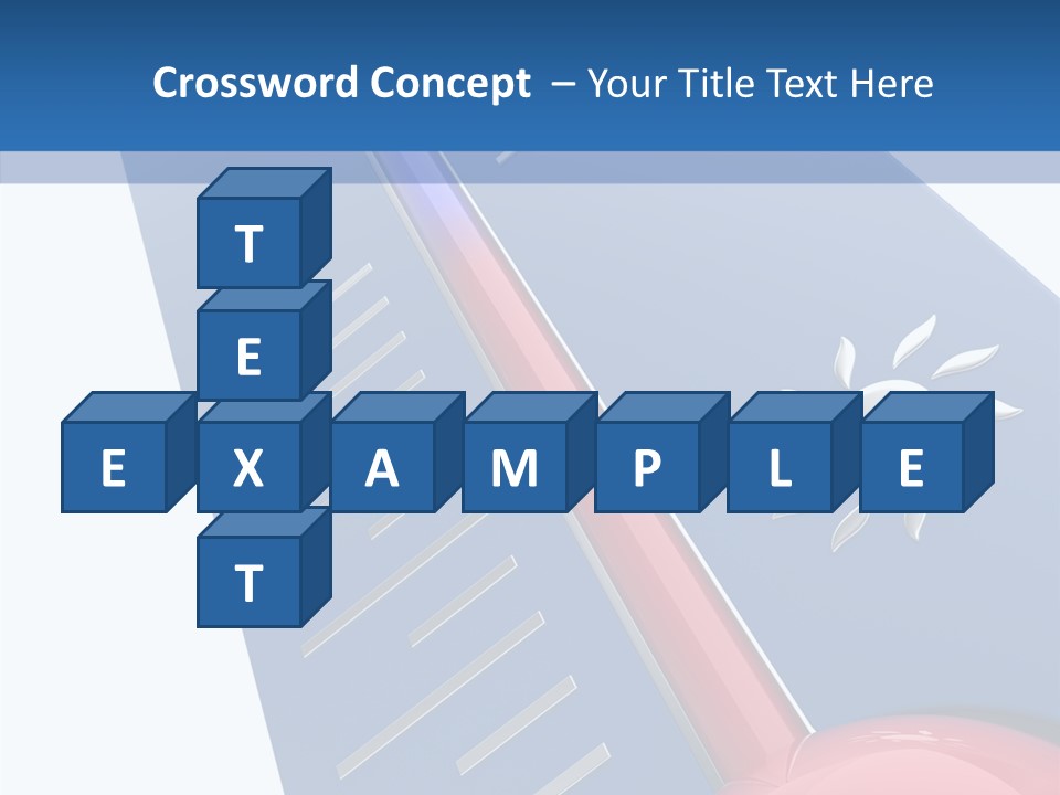 Render Medicine Snowflake PowerPoint Template