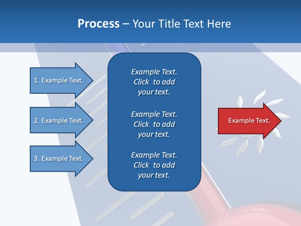 Render Medicine Snowflake PowerPoint Template