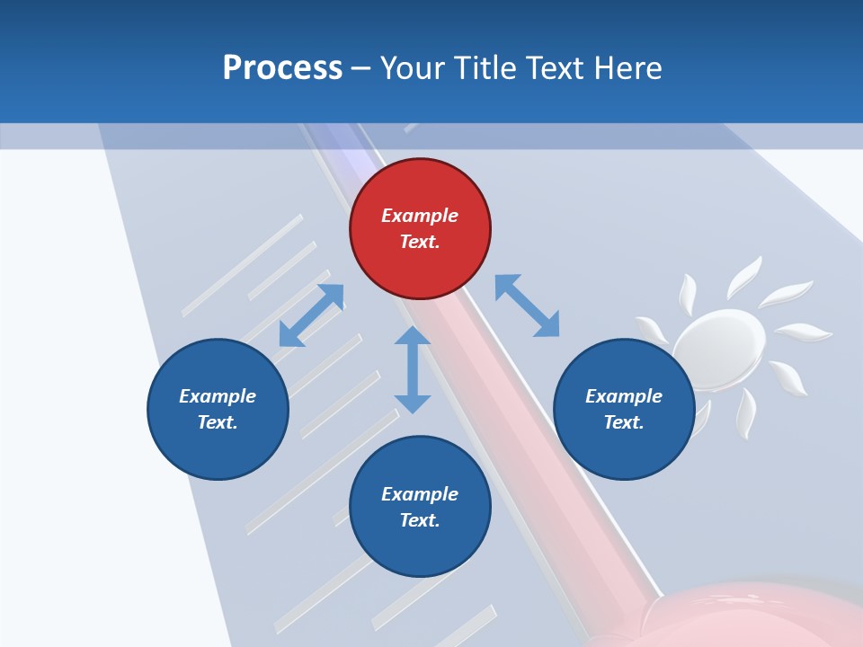 Render Medicine Snowflake PowerPoint Template
