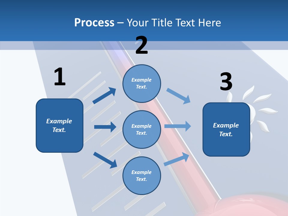 Render Medicine Snowflake PowerPoint Template