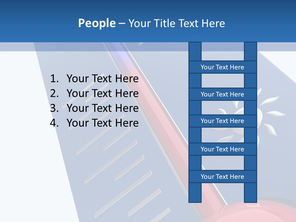 Render Medicine Snowflake PowerPoint Template