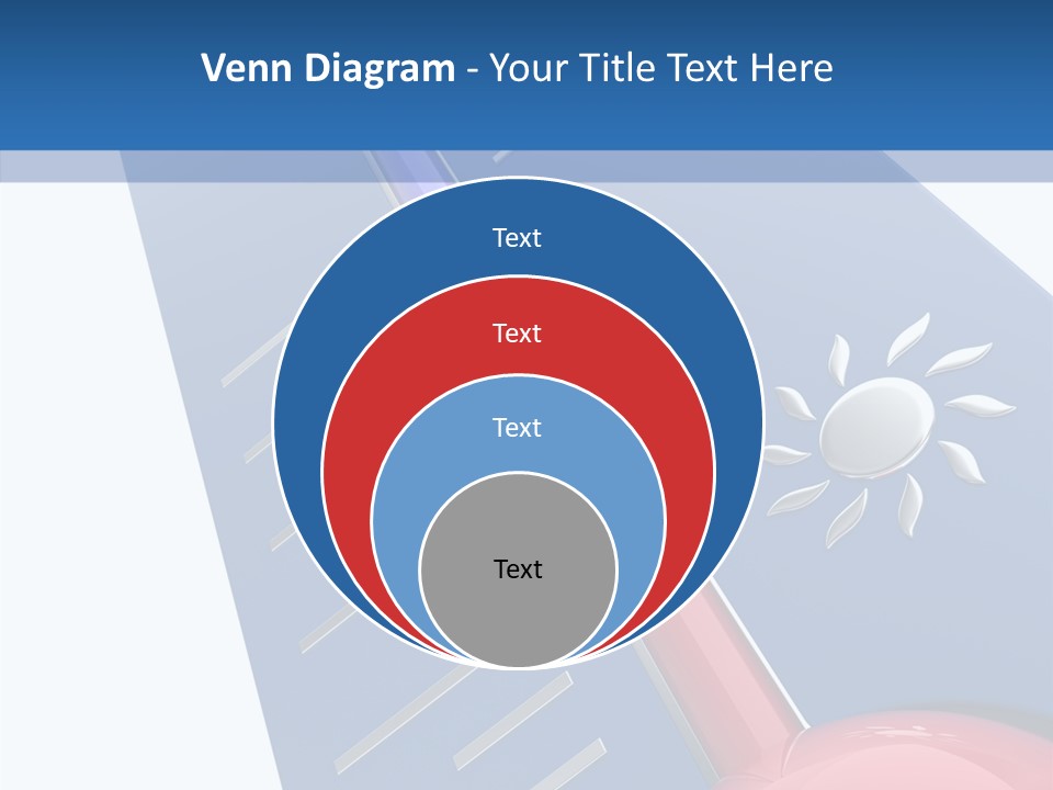Render Medicine Snowflake PowerPoint Template