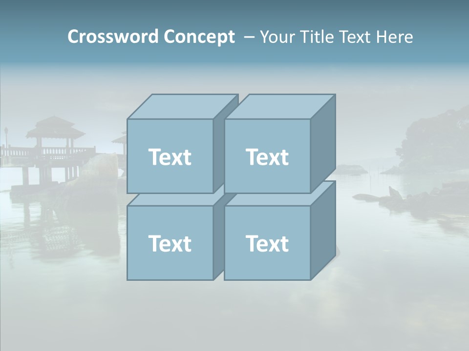 Magical Misty Uncertainty PowerPoint Template