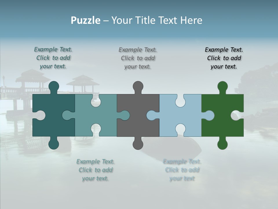 Magical Misty Uncertainty PowerPoint Template