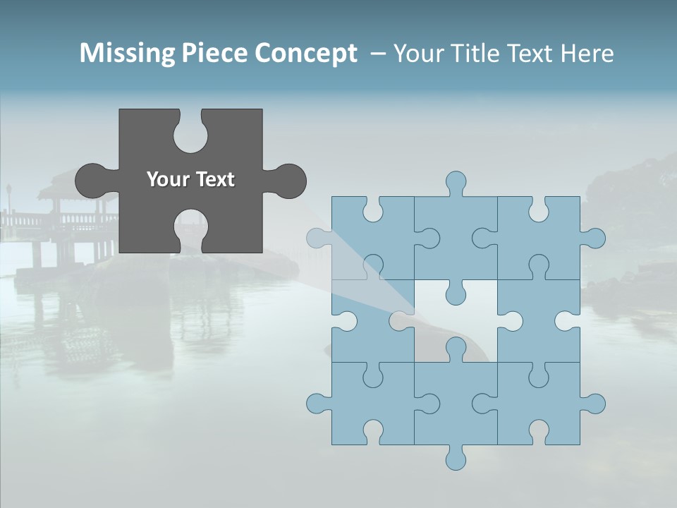 Magical Misty Uncertainty PowerPoint Template