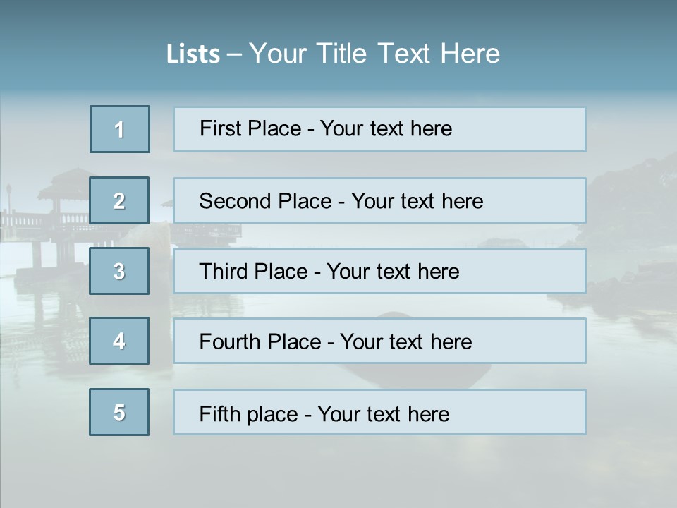 Magical Misty Uncertainty PowerPoint Template