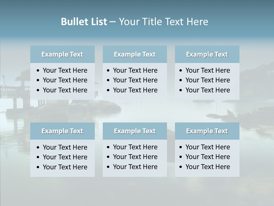 Magical Misty Uncertainty PowerPoint Template