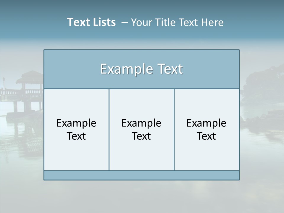 Magical Misty Uncertainty PowerPoint Template