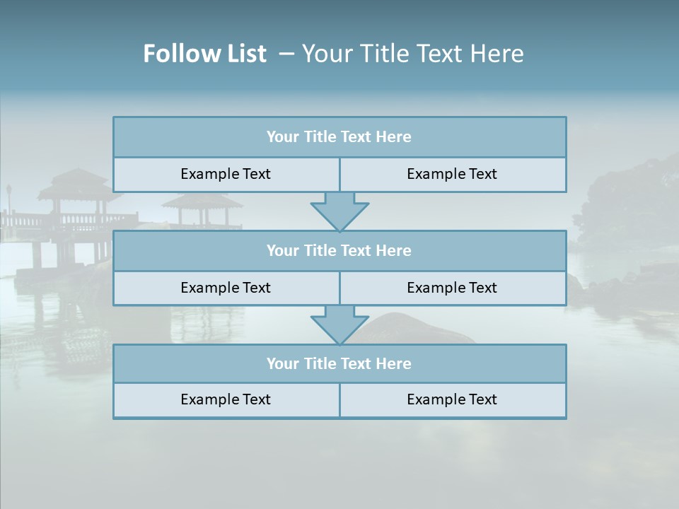 Magical Misty Uncertainty PowerPoint Template