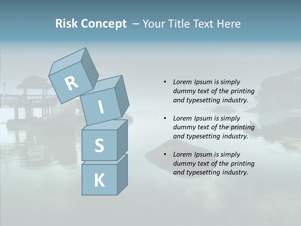 Magical Misty Uncertainty PowerPoint Template