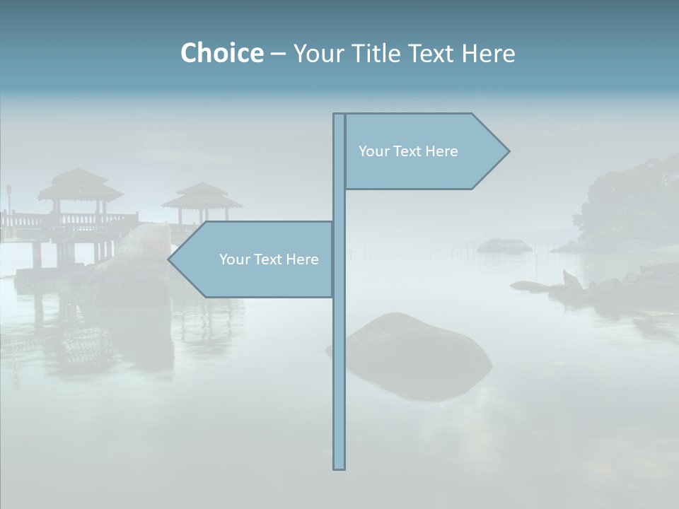 Magical Misty Uncertainty PowerPoint Template