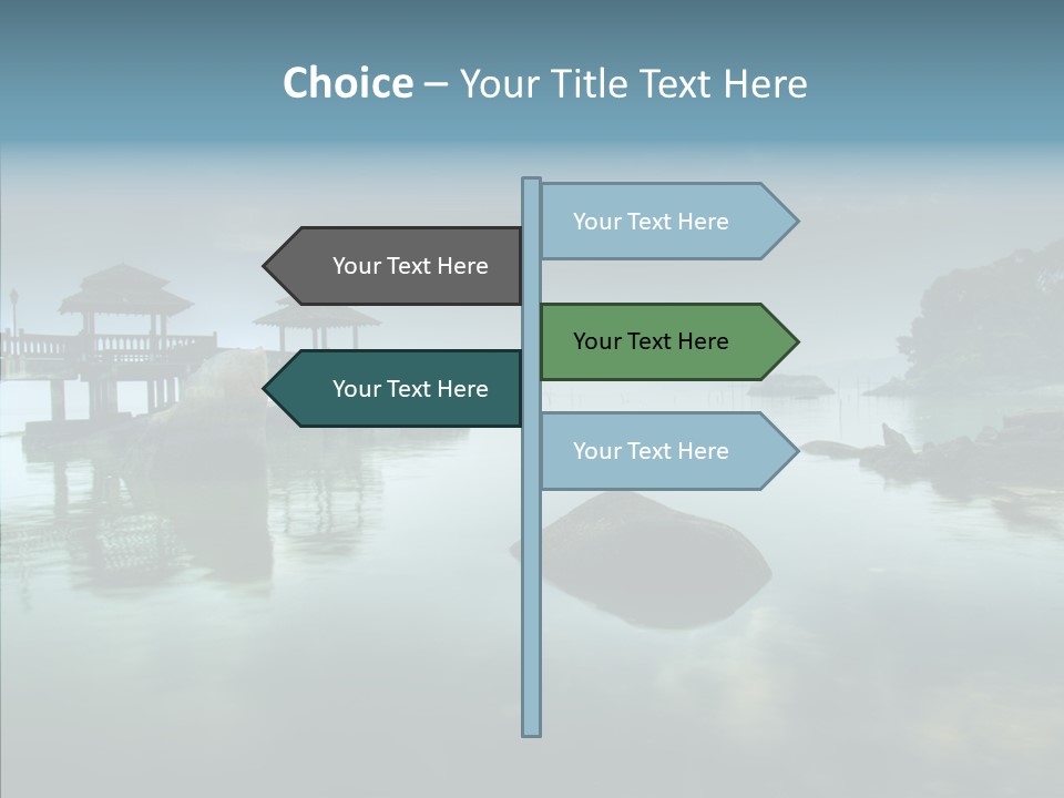 Magical Misty Uncertainty PowerPoint Template