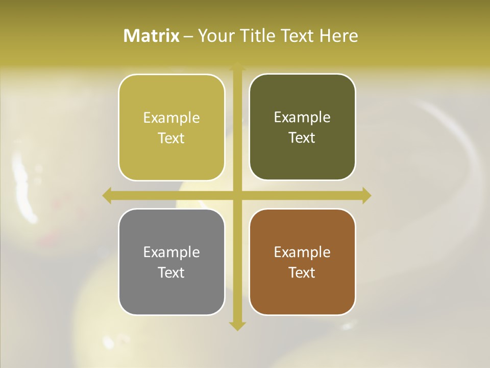 Vegetables Green Hot PowerPoint Template