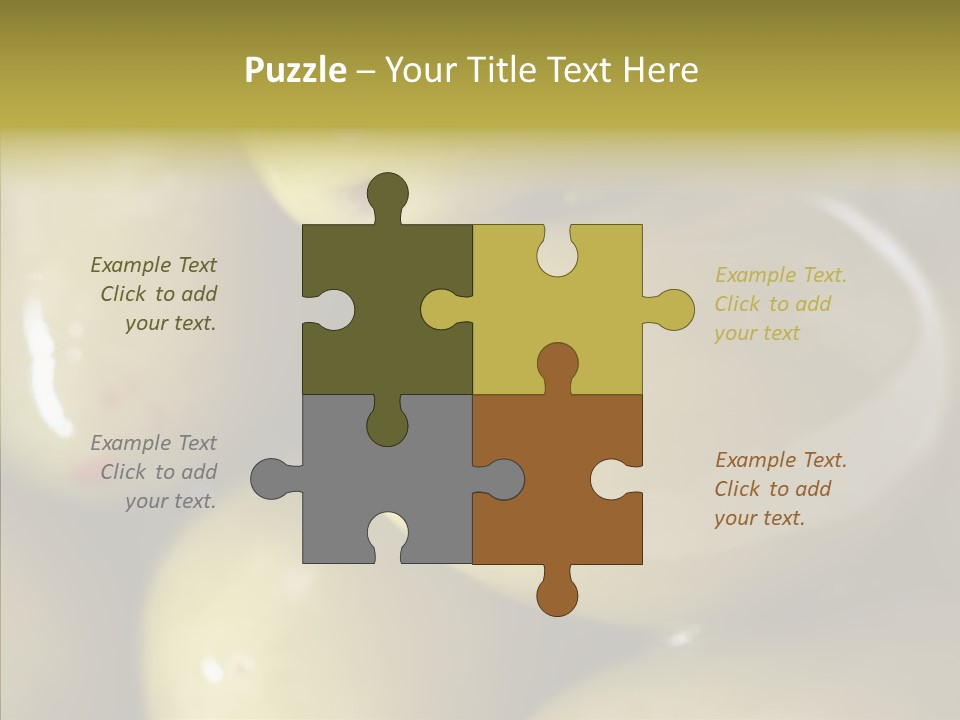 Vegetables Green Hot PowerPoint Template