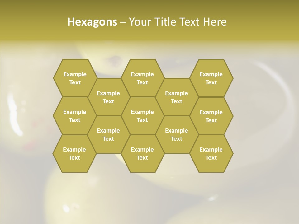 Vegetables Green Hot PowerPoint Template