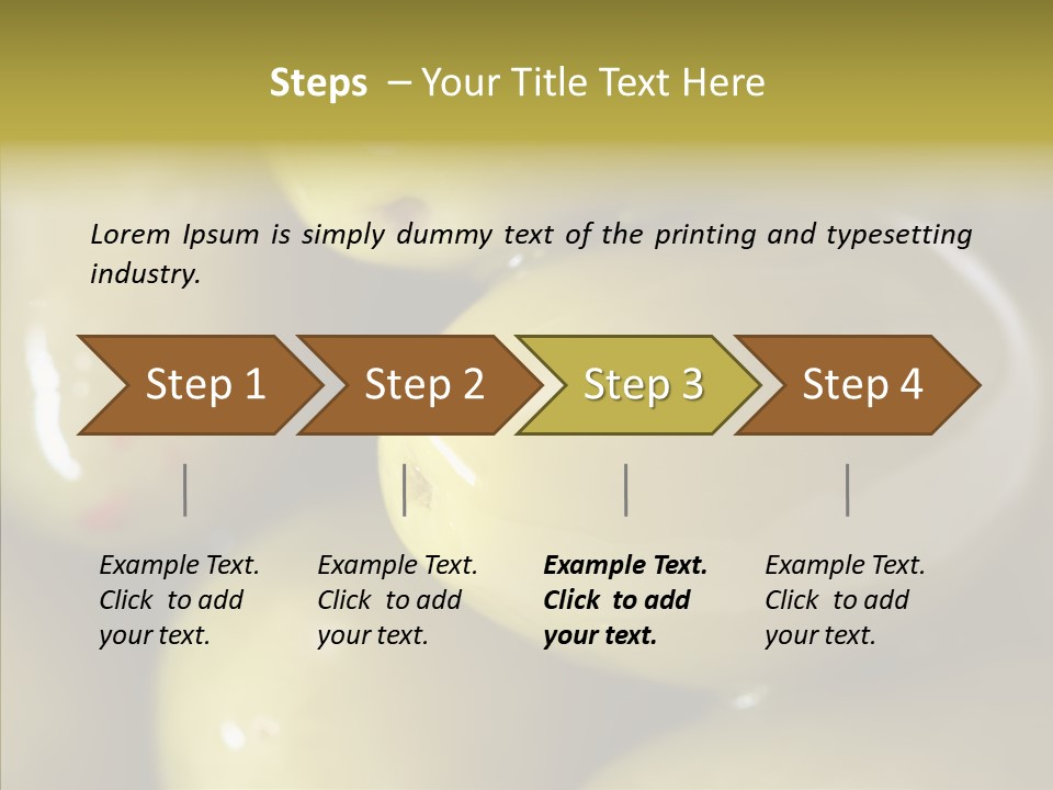 Vegetables Green Hot PowerPoint Template