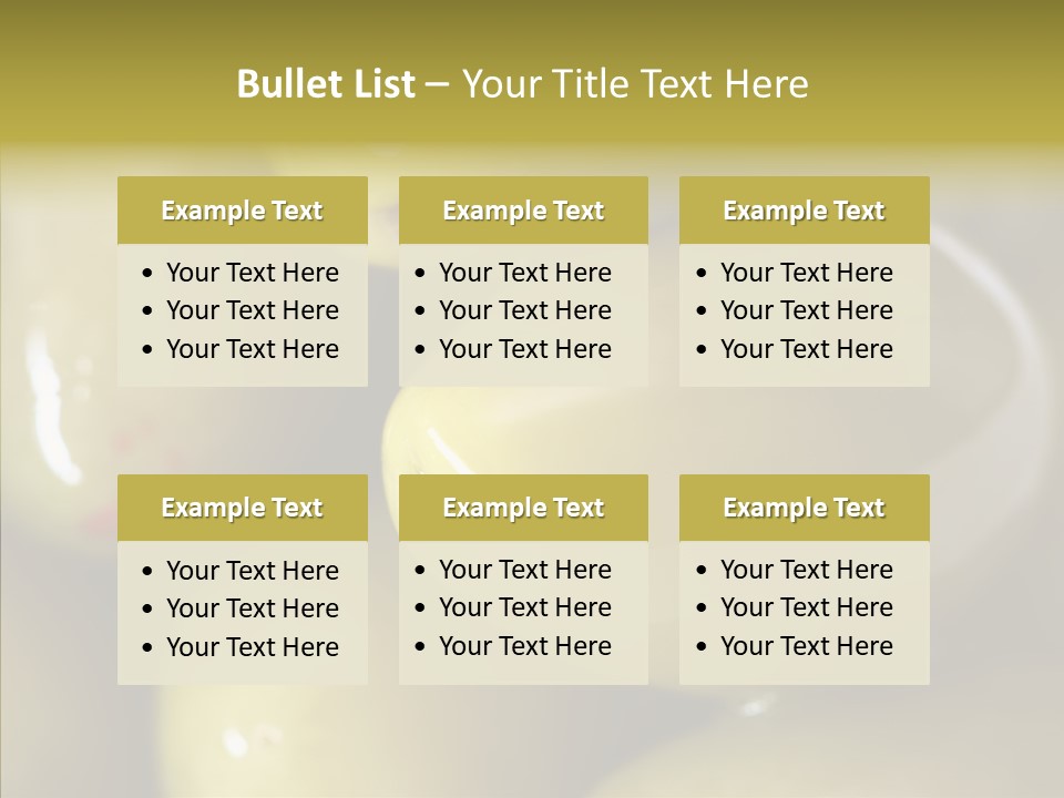 Vegetables Green Hot PowerPoint Template