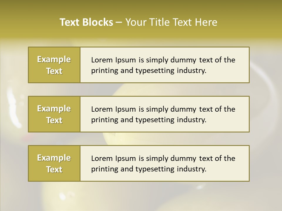 Vegetables Green Hot PowerPoint Template