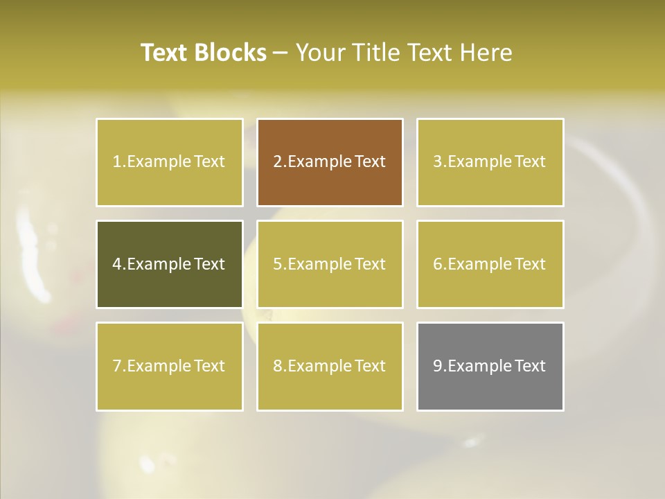 Vegetables Green Hot PowerPoint Template