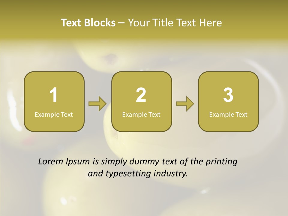 Vegetables Green Hot PowerPoint Template