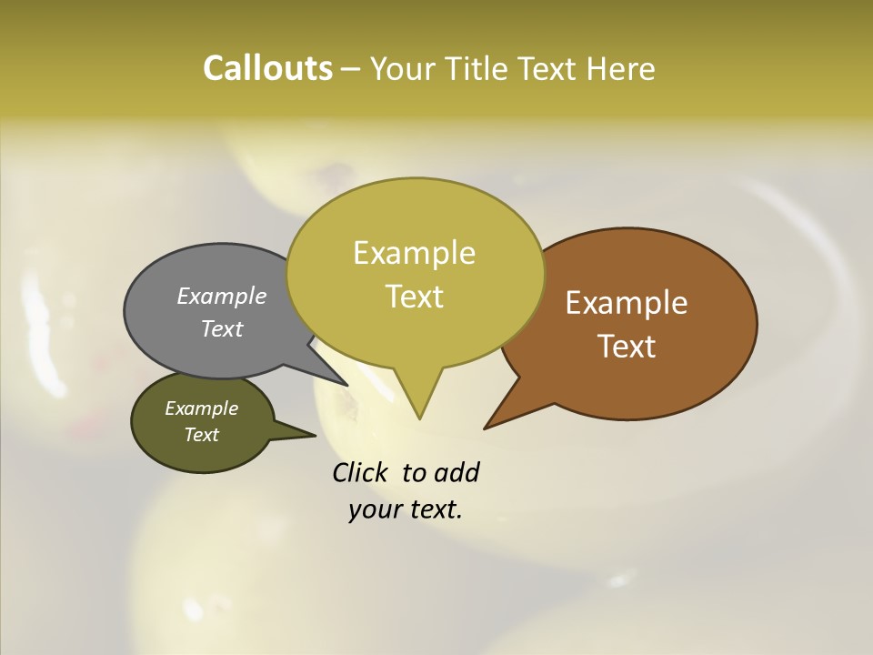 Vegetables Green Hot PowerPoint Template